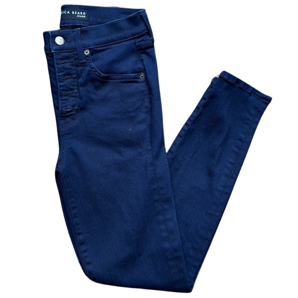 Veronica Beard Jeans Debbie High-Rise Stretch Skinny | ANKLE-CROP